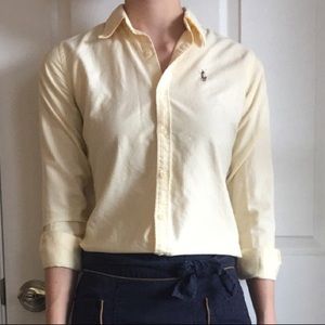 RL Classic Slim Fit Seersucker Button Down